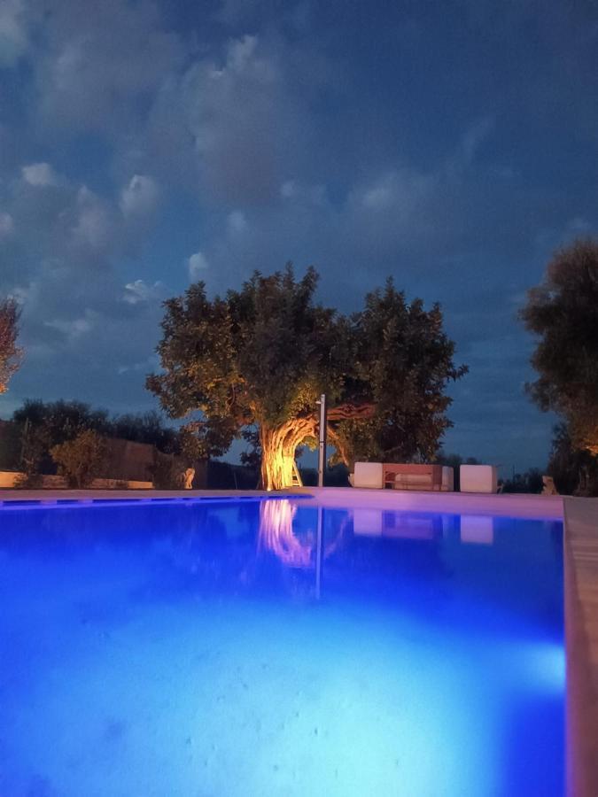 Il Vecchio Carrubo - Villa Con Piscina A Sfioro Macchia di Monte Eksteriør bilde