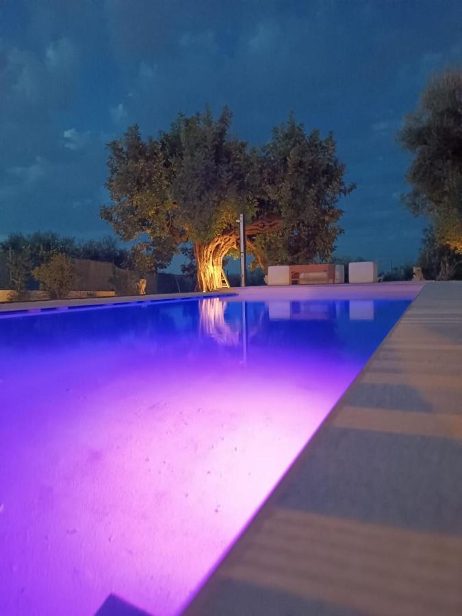 Il Vecchio Carrubo - Villa Con Piscina A Sfioro Macchia di Monte Eksteriør bilde