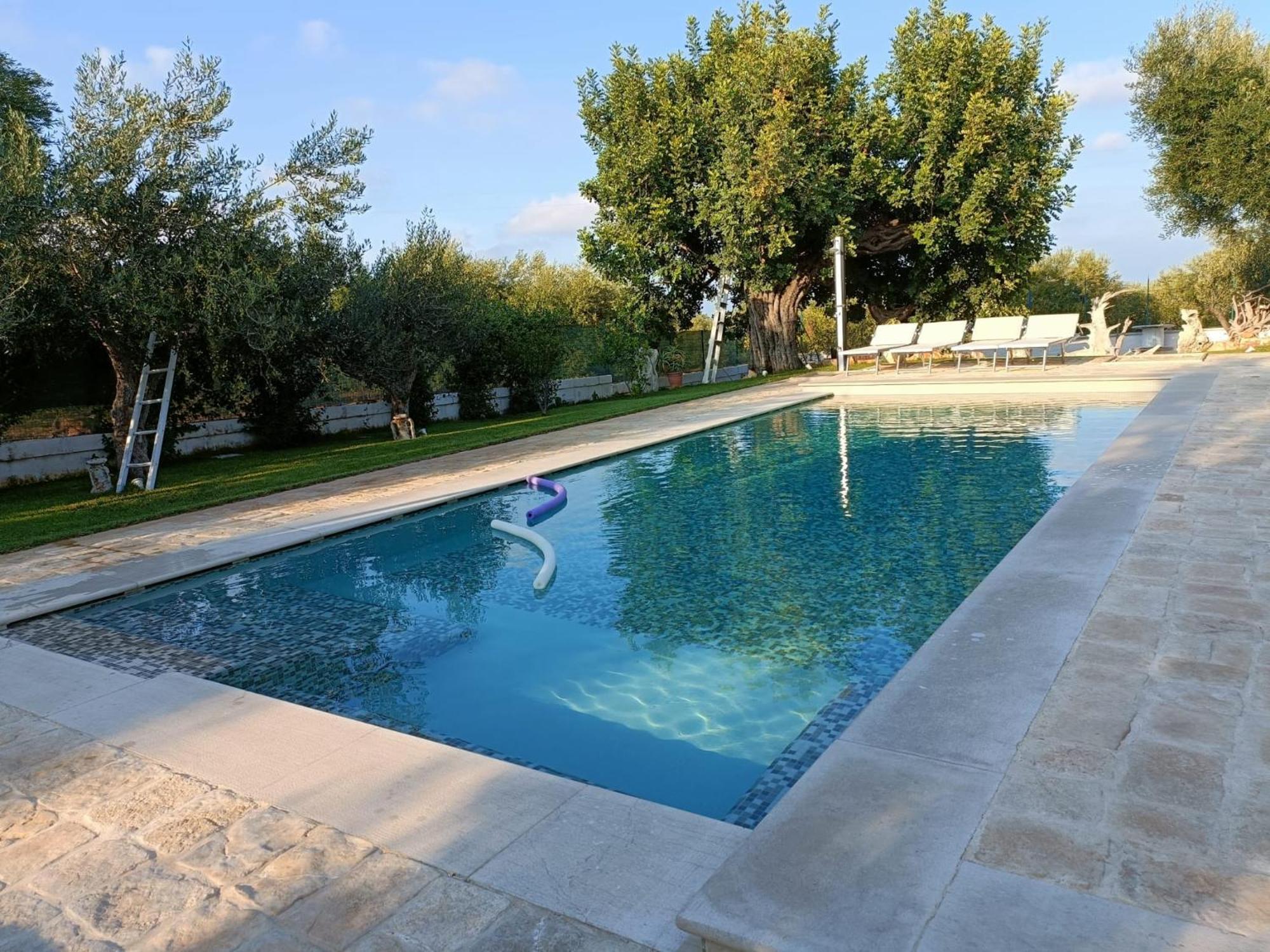 Il Vecchio Carrubo - Villa Con Piscina A Sfioro Macchia di Monte Eksteriør bilde